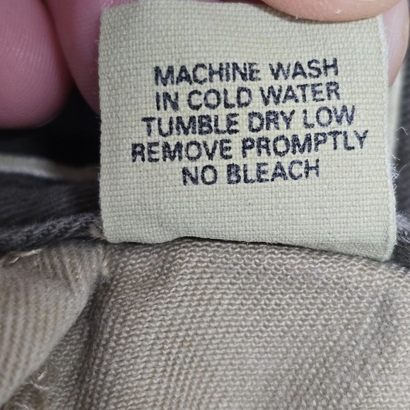 VTG American Eagle Mens Pants 33x30 (Fits 30x29) Military Cargo Pants Y2K Grunge - Picture 8 of 14